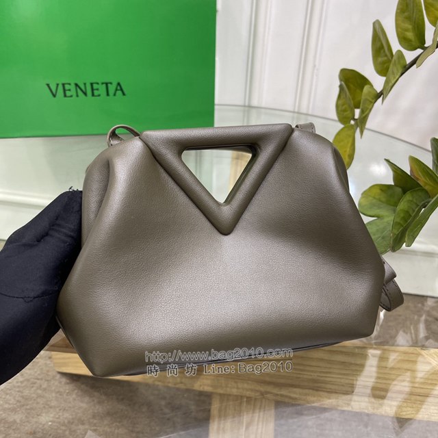 Bottega veneta高端女包 98088 寶緹嘉THE TRIANGLE BV專櫃新款原野綠三角形五金手提女包  gxz1130